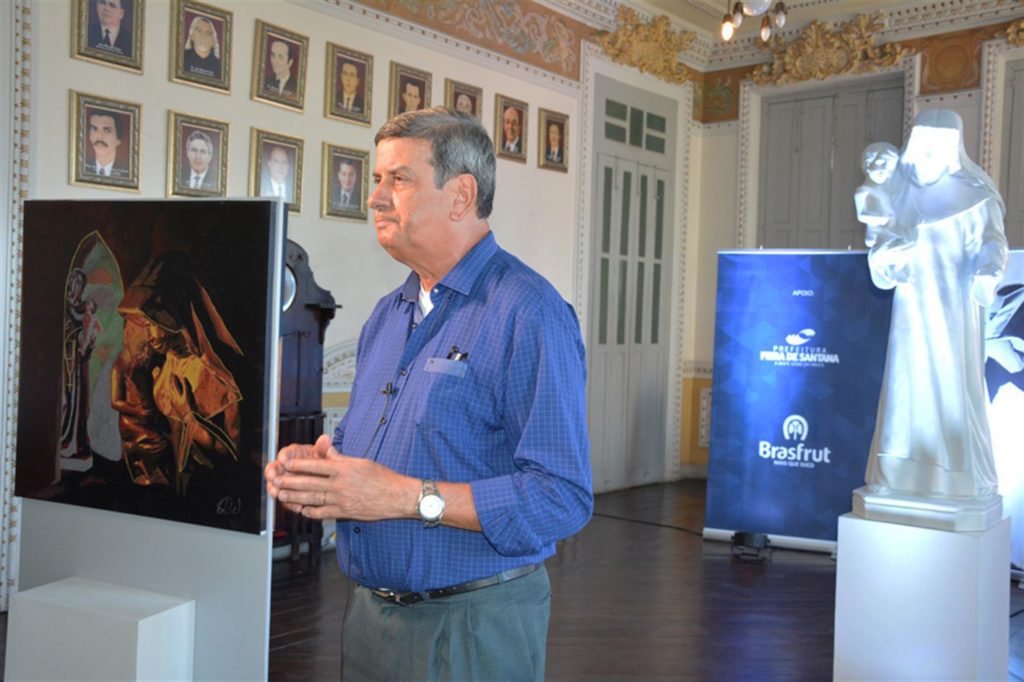 Prefeitura de Feira recebe exposição que traça a trajetória de Santa Dulce dos Pobres