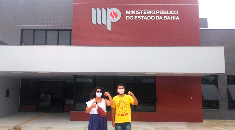 PSOL protocolou representação no MP contra prefeitura de Feira