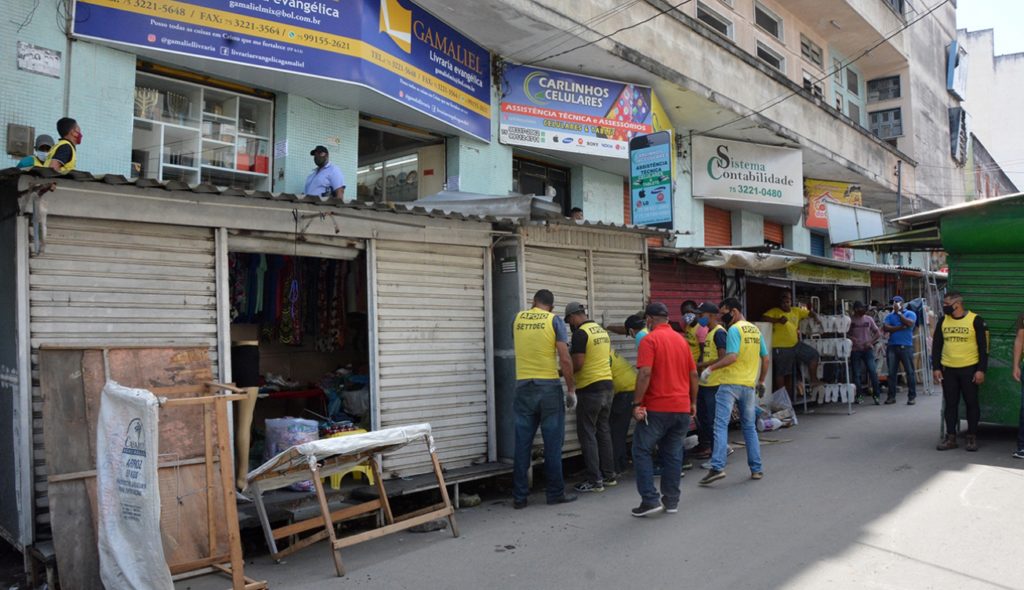 Justiça volta a autorizar a remoção das barracas das ruas de Feira de Santana
