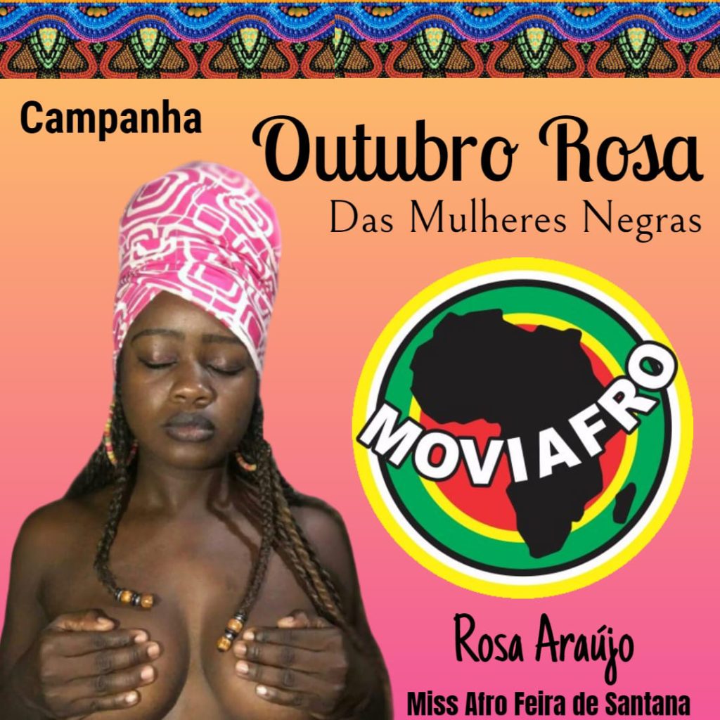 Núcleo Moviafro de Mulheres Negras, realiza campanha de prevenção ao câncer de mama