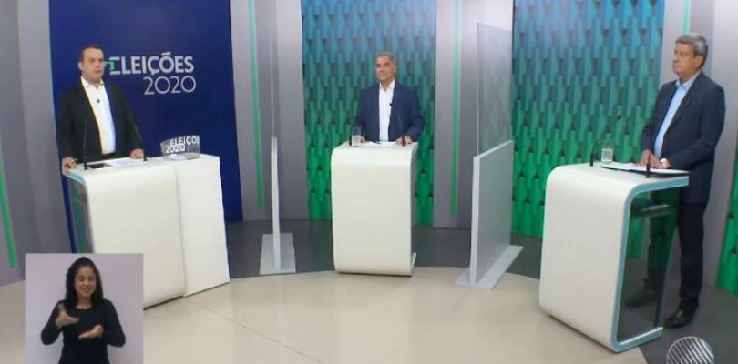 Debate/Feira: Mobilidade e saneamento dominam troca de acusações entre Colbert e Zé Neto