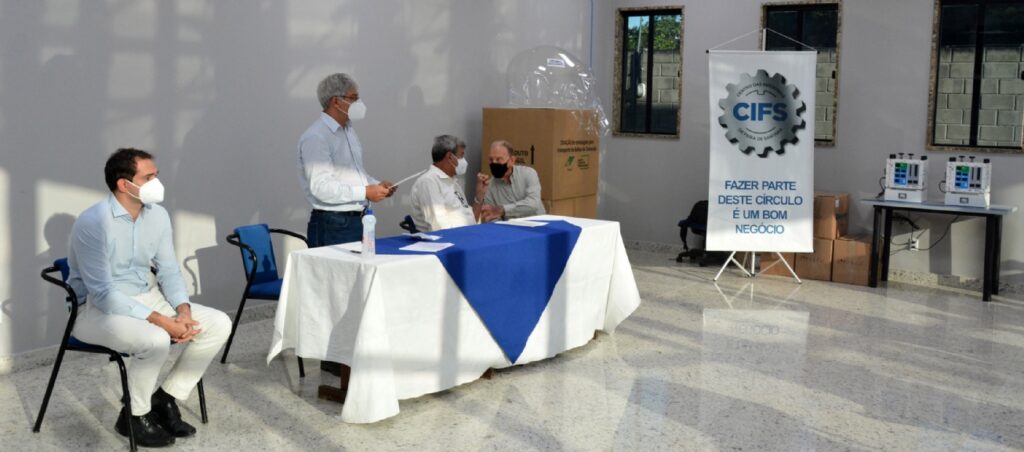 Indústrias doam respiradores para Hospital de Campanha de Feira de Santana