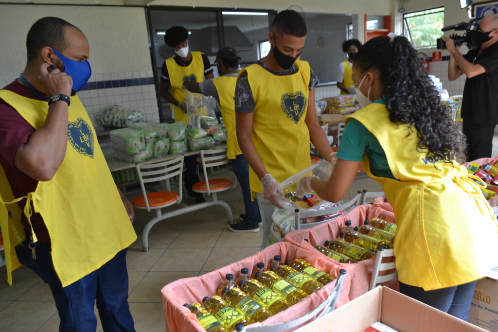 Ação da LBV beneficia 150 famílias de recicladores em Feira de Santana