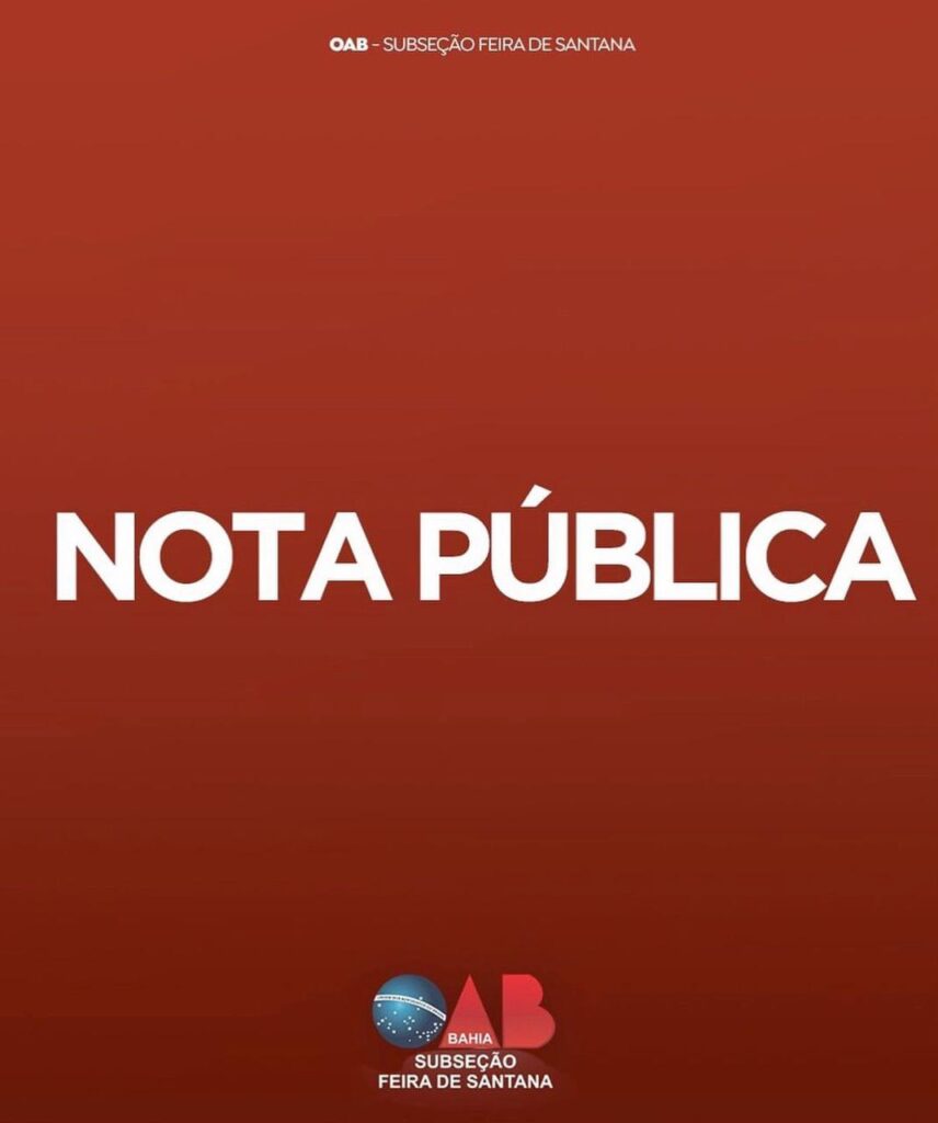 OAB-Feira nega ter criado comissão para acompanhar CPI da Cesta Básica