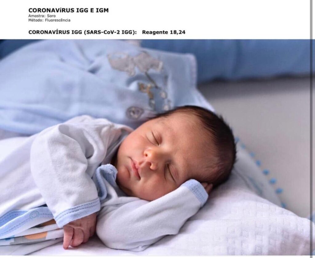Bebê nasce com anticorpos contra a Covid-19 em Feira de Santana