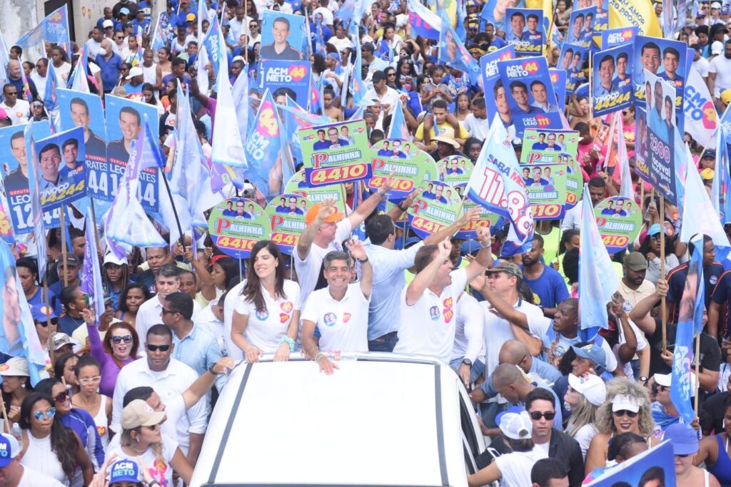 ACM Neto retoma agenda de campanha em Salvador: “a maioria dos eleitores optou pela mudança”
