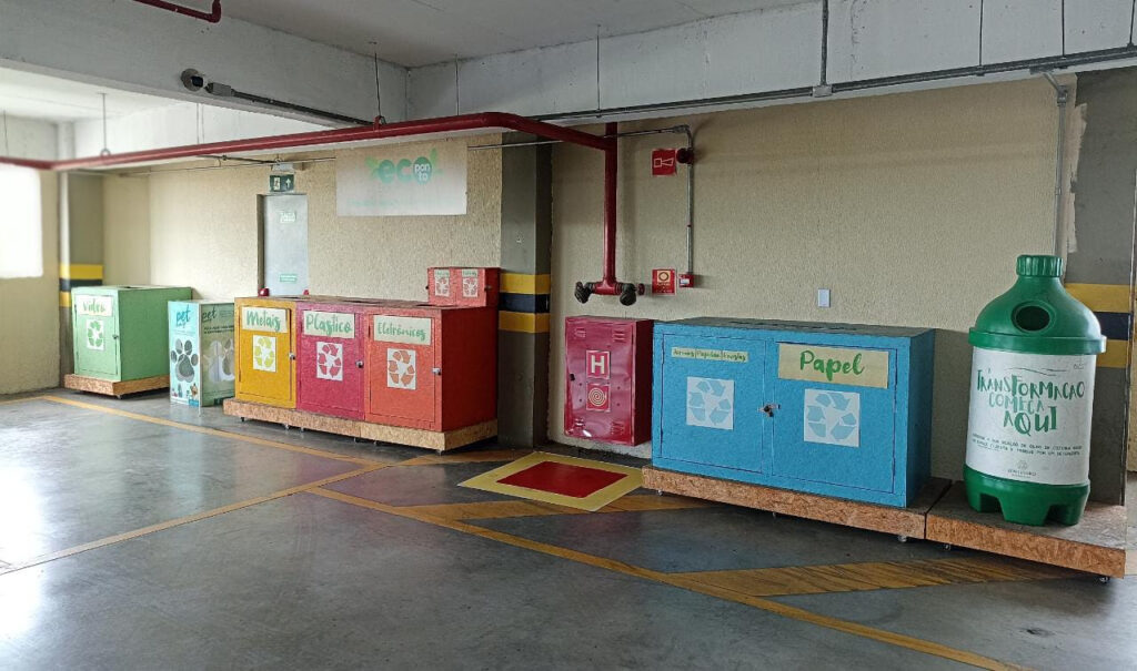 Ecoponto: iniciativa de Shopping feirense promove a sustentabilidade e estimula o descarte adequado de resíduos