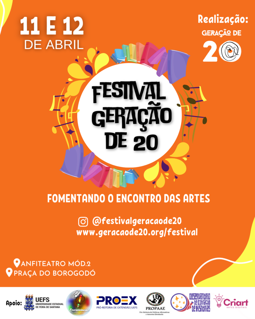 Festival artístico-cultural acontece na Uefs em abril