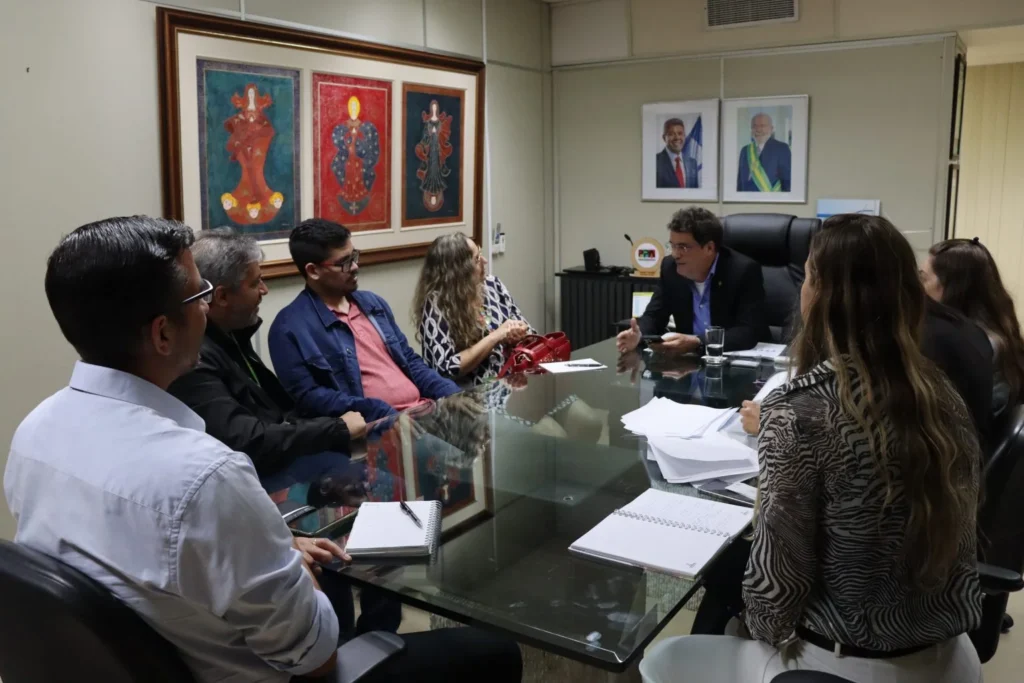 Secretário Ângelo Almeida se reúne com a Coelba para discutir infraestrutura de energia no estado