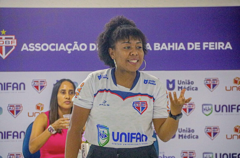 Mulheres com a camisa do Bahia de Feira terão entrada gratuita na estreia da Série D