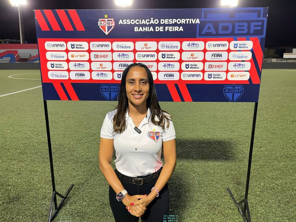 Mulheres com a camisa do Bahia de Feira terão entrada gratuita na Arena Cajueiro, contra a Jacuipense