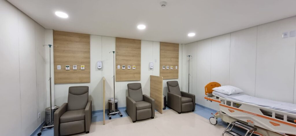 Hospital Mater Dei Emec inaugura novo Centro de Infusão em Feira de Santana