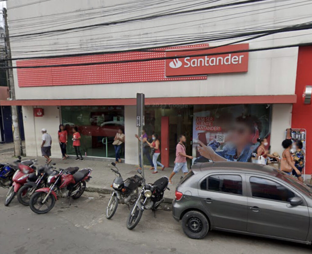 Agência do banco Santander da JJ Seabra será fechada