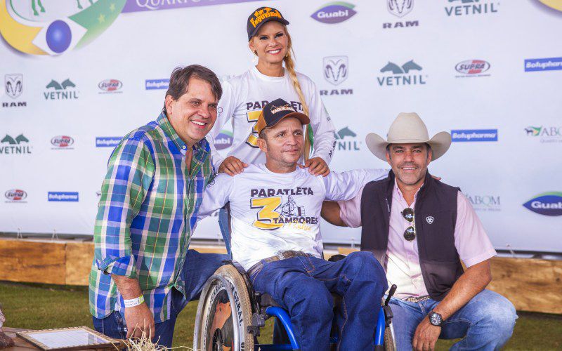 Paratletas da Bahia participam pela primeira vez do Campeonato Nacional do Quarto de Milha