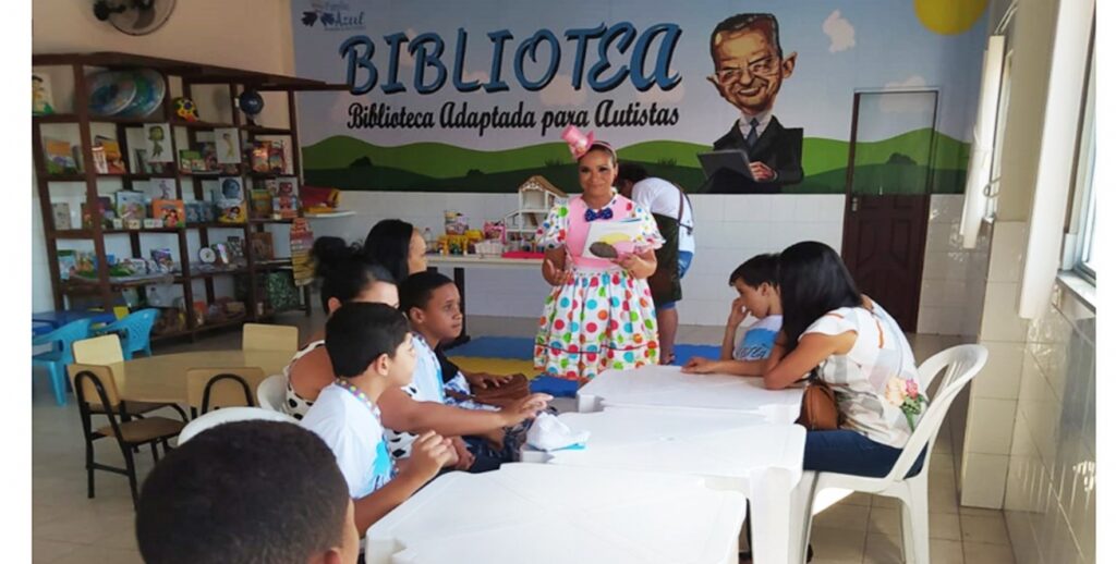 Instituto Família Azul implanta primeira biblioteca adaptada para autistas do Brasil