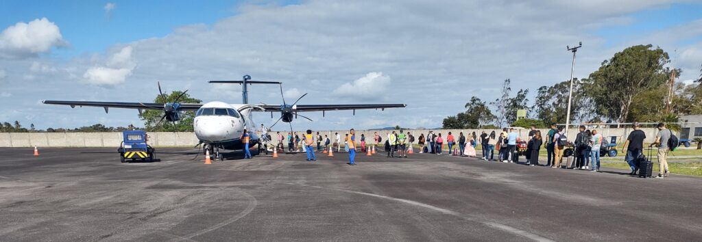 Com dois voos no feriado da Independência, Aeroporto de Feira registra alta taxa de ocupação