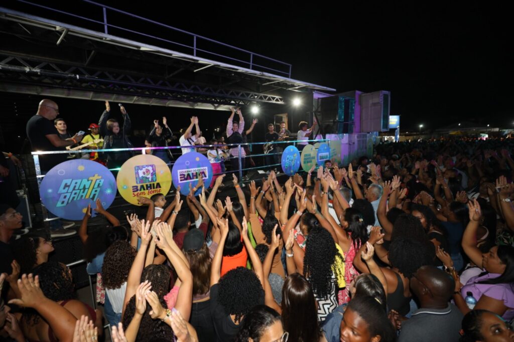 Em Feira de Santana, Canta Bahia fomenta cultura evangélica e arrecada alimentos para o Bahia Sem Fome