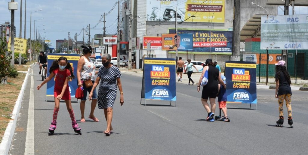 Crianças terão manhã de lazer em trecho da Noide Cerqueira nesta quinta