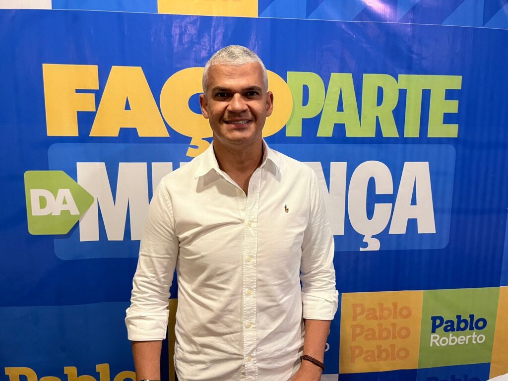 Deputado Pablo Roberto oficializa pré-candidatura a prefeito de Feira de Santana: ‘Sentimento de mudança’