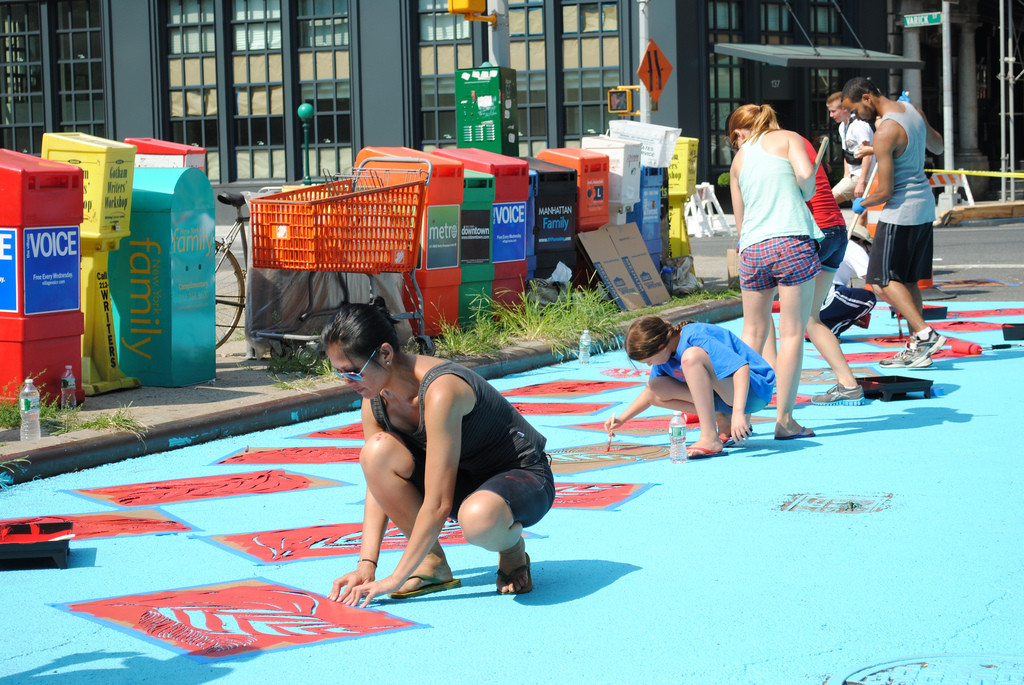 Ação inédita em Feira de Santana: pais e alunos voluntários irão pintar cerca de 100 calçadas brincantes pela cidade