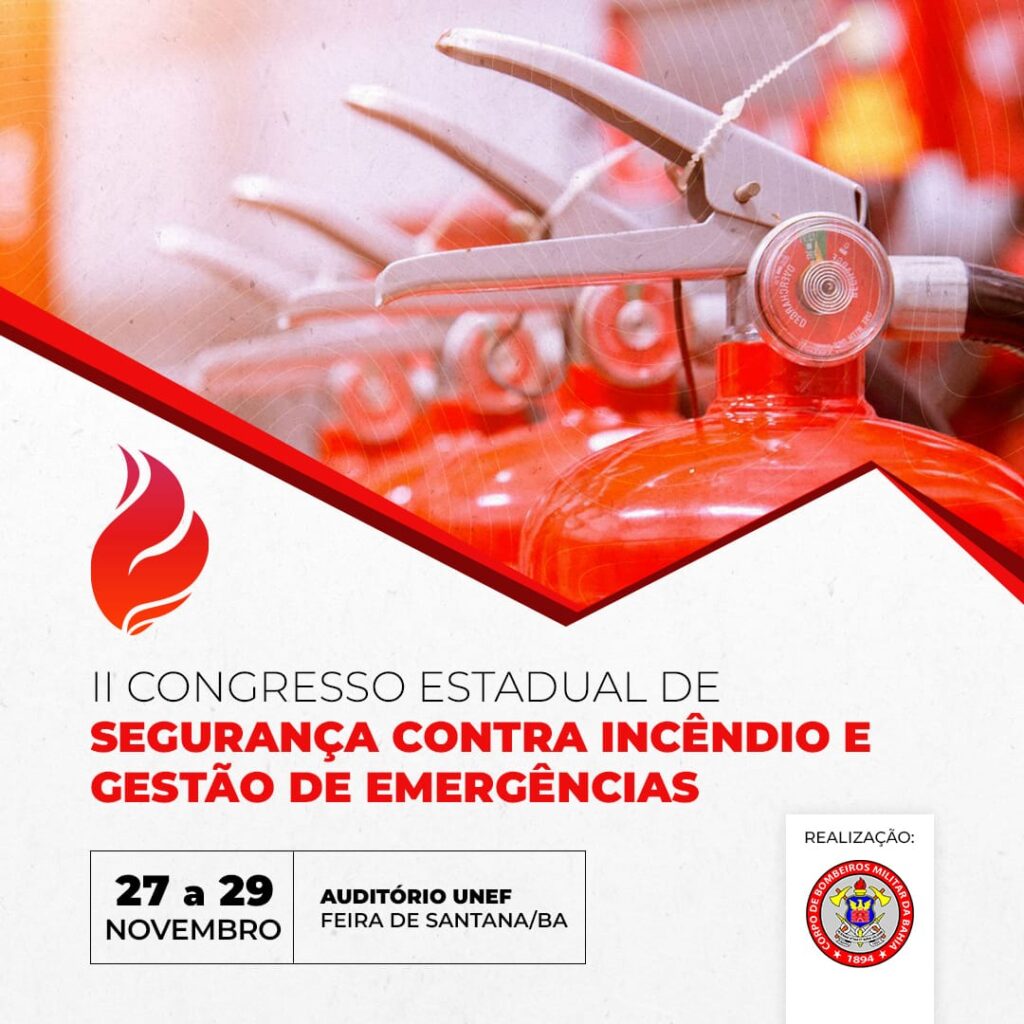 Feira recebe Congresso de Segurança contra Incêndio e Gestão de Emergências, com especialistas de todo o país