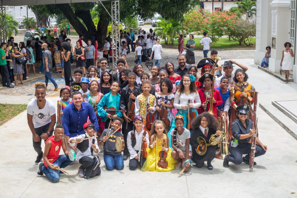 Neojiba oferece 61 vagas gratuitas para crianças e adolescentes de Feira de Santana