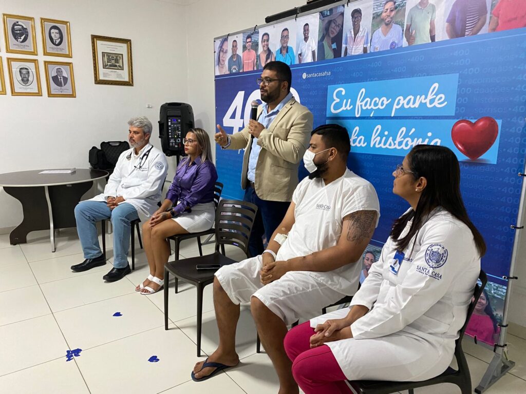 Santa Casa de Feira alcança o marco de 400 transplantes renais