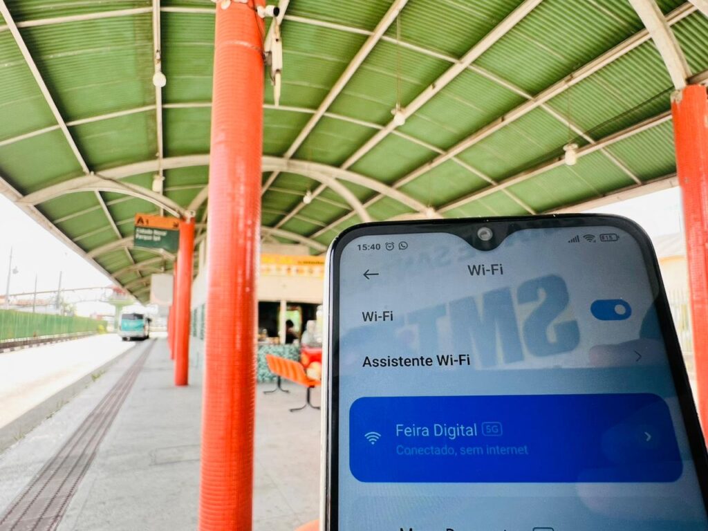 Terminais de transbordo e estações BRT ganham Wi-Fi gratuito