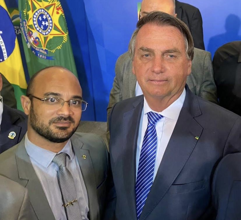 Pré-candidato a prefeito de Feira, Capitão Alden espera apoio de Bolsonaro: ‘Sou o único que pode levar para o segundo turno’