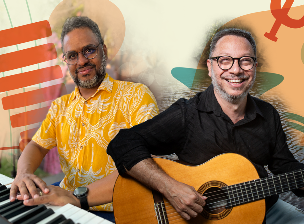 Tito Pereira e Borega estreiam duo de MPB Jazz em Feira de Santana