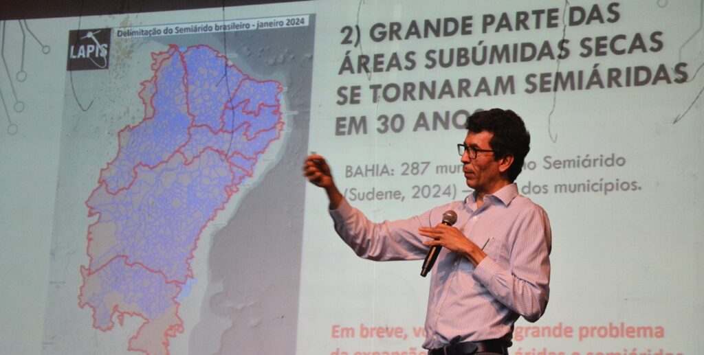Especialista aborda desafios e soluções contra a desertificação em Feira e região