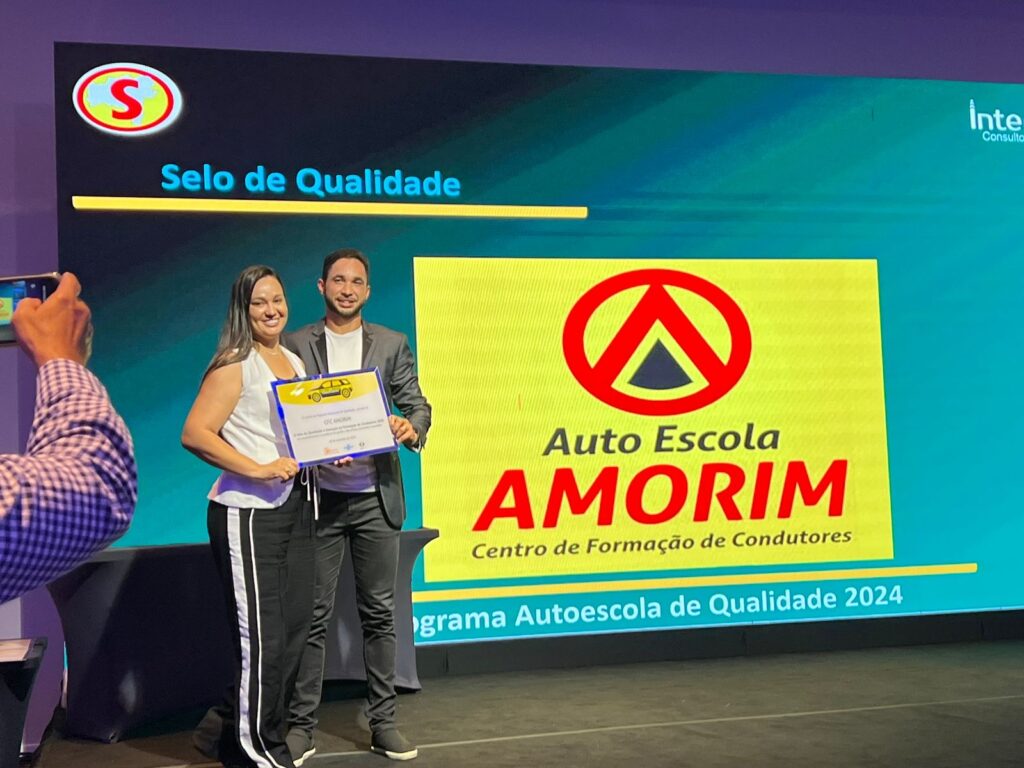 Autoescola Amorim consolida sucesso e recebe selo de qualidade durante evento nacional