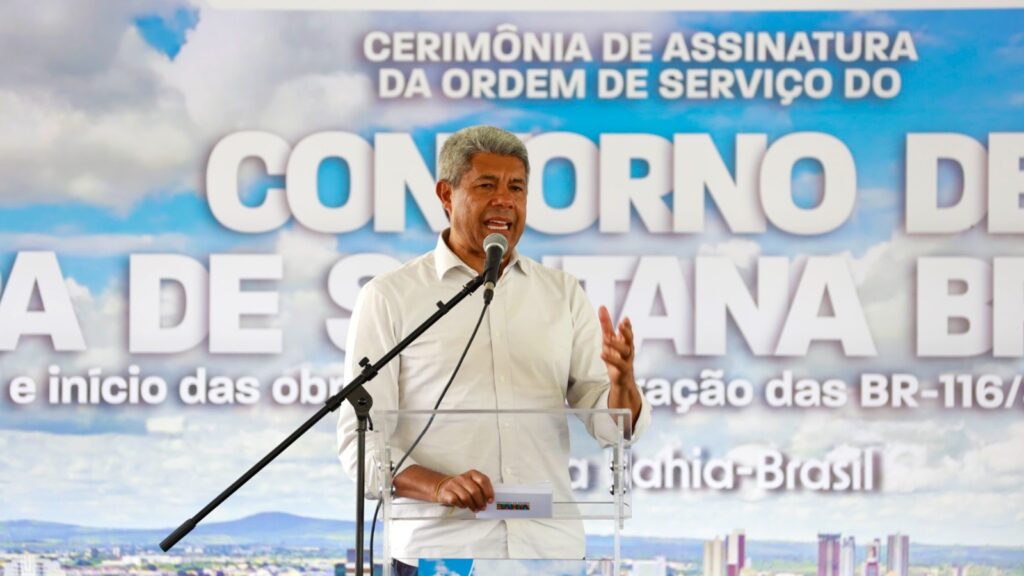 Governador e ministro autorizam início das obras de duplicação do Anel de Contorno de Feira