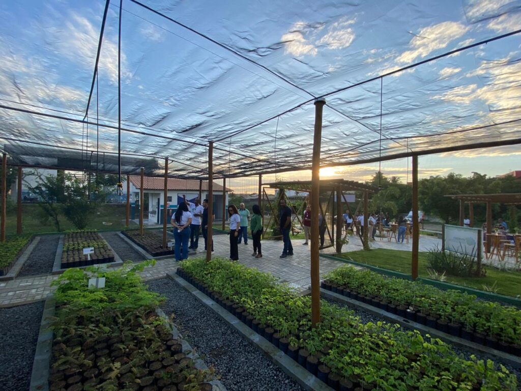 Embasa inaugura novo espaço de plantio e doação de mudas em Feira de Santana