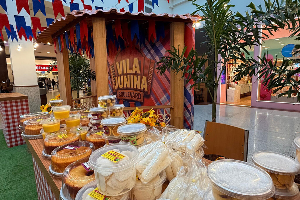 Vila Junina leva o melhor da cultura nordestina, com artesanato, gastronomia e tradições típicas, para shopping de Feira