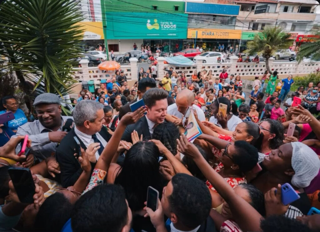 Líder evangélico visita Feira de Santana e faz doação de R$ 500 mil para a Santa Casa de Misericórdia