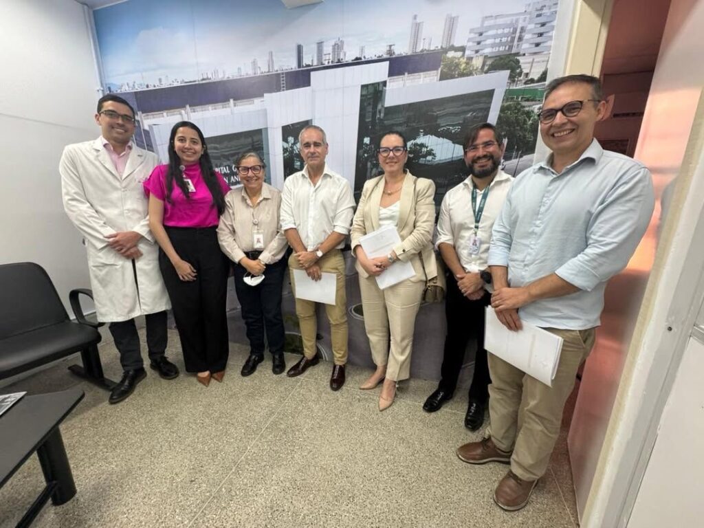 Representantes do Albert Einstein visitam o Clériston Andrade e destacam excelência em qualidade assistencial