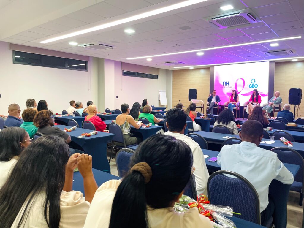 NH Feira de Santana e GBO encerram Outubro Rosa com roda de conversa aberta ao público