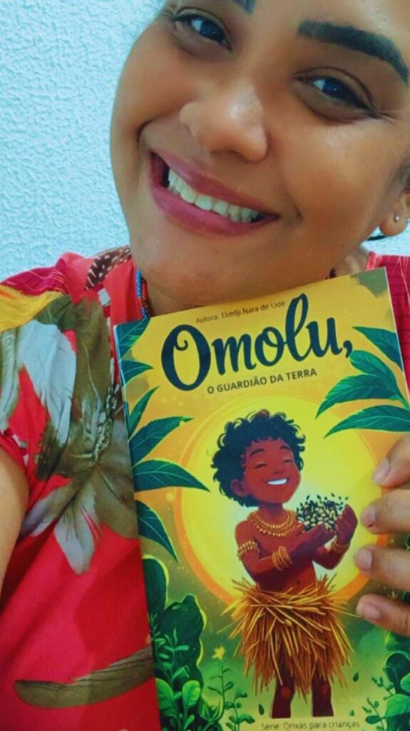 Conheça a escritora feirense que dedica sua obra à ancestralidade infantil e lança novo livreto no Festival LiterAfro