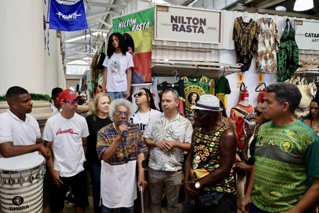 Prefeitura de Feira eterniza legado de Nilton Rasta em homenagem no Mercado de Arte Popula