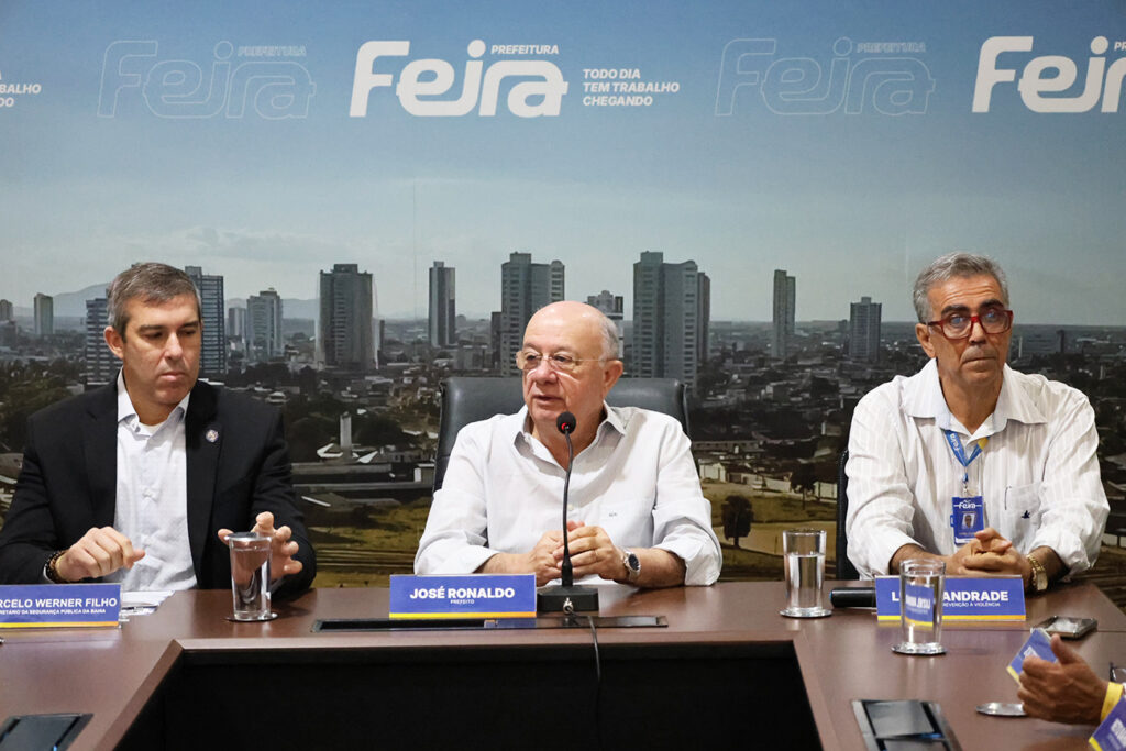 Prefeitura de Feira de Santana firma cooperação com a SSP-BA para integrar sistemas de videomonitoramento