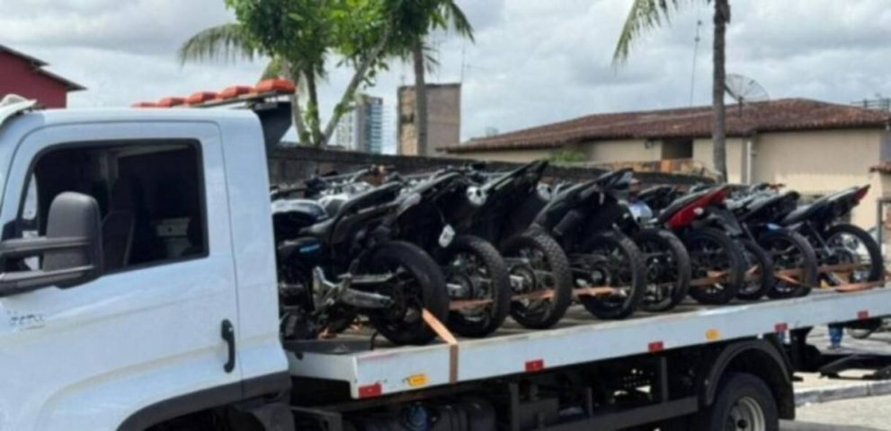 Polícia Militar apreende 24 motocicletas em ação contra “rolezinho” em Feira de Santana