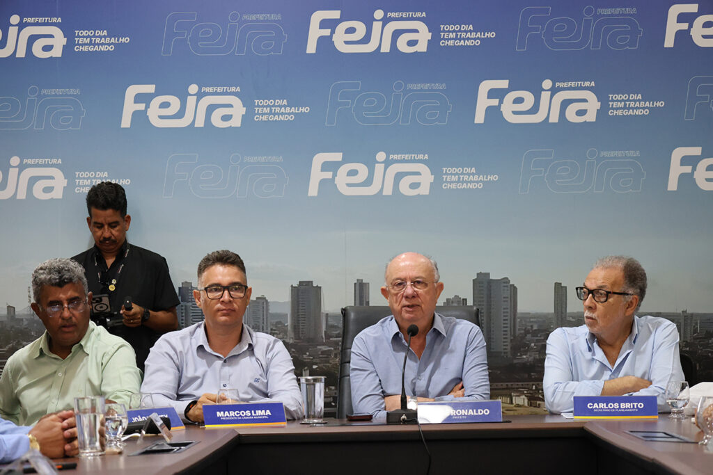 Prefeitura anuncia licitação de cerca de R$ 11 milhões para requalificar praças de Feira