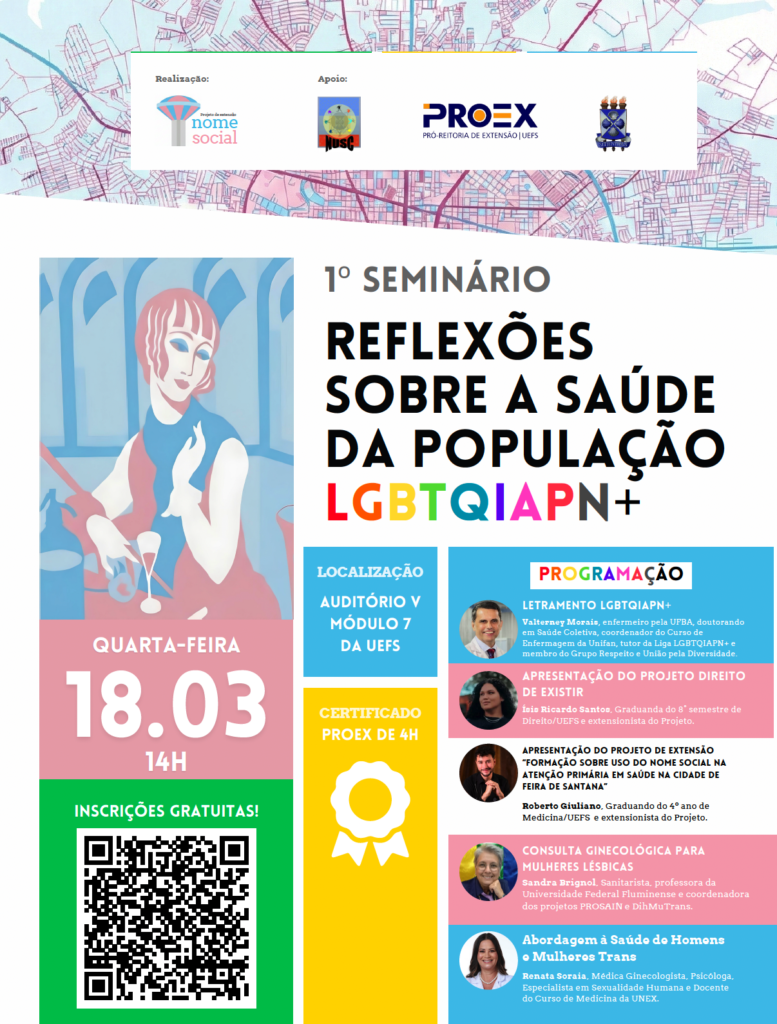 Evento na Uefs reúne especialistas para discutir saúde da população LGBTQIAPN+