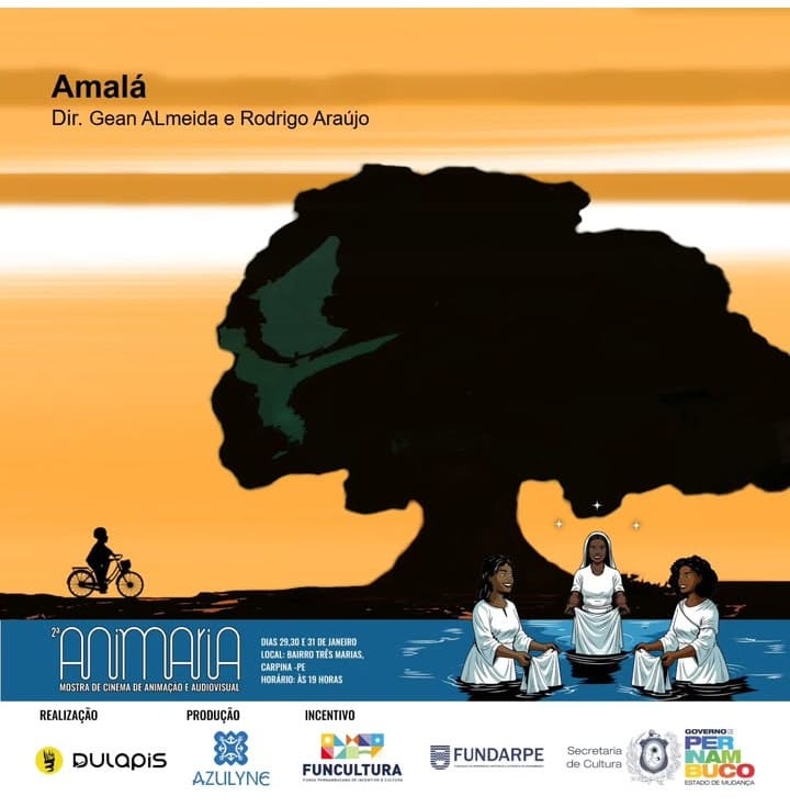 Amalá chega a distrito de Feira de Santana com sessão gratuita de animação e oficina audiovisual