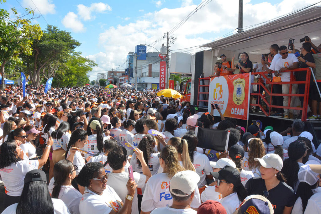 Feira de Santana realiza 4ª Caminhada de Combate à Violência contra a Mulher neste domingo (29)