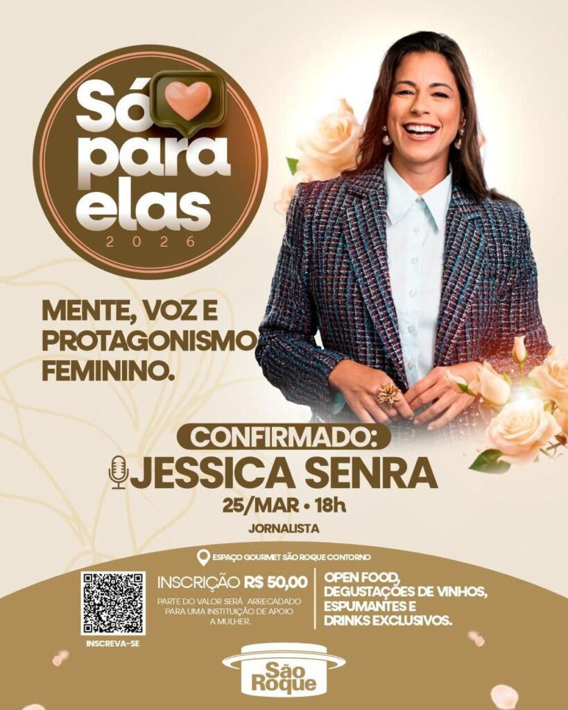 Grupo São Roque promove evento com Jéssica Senra em Feira de Santana