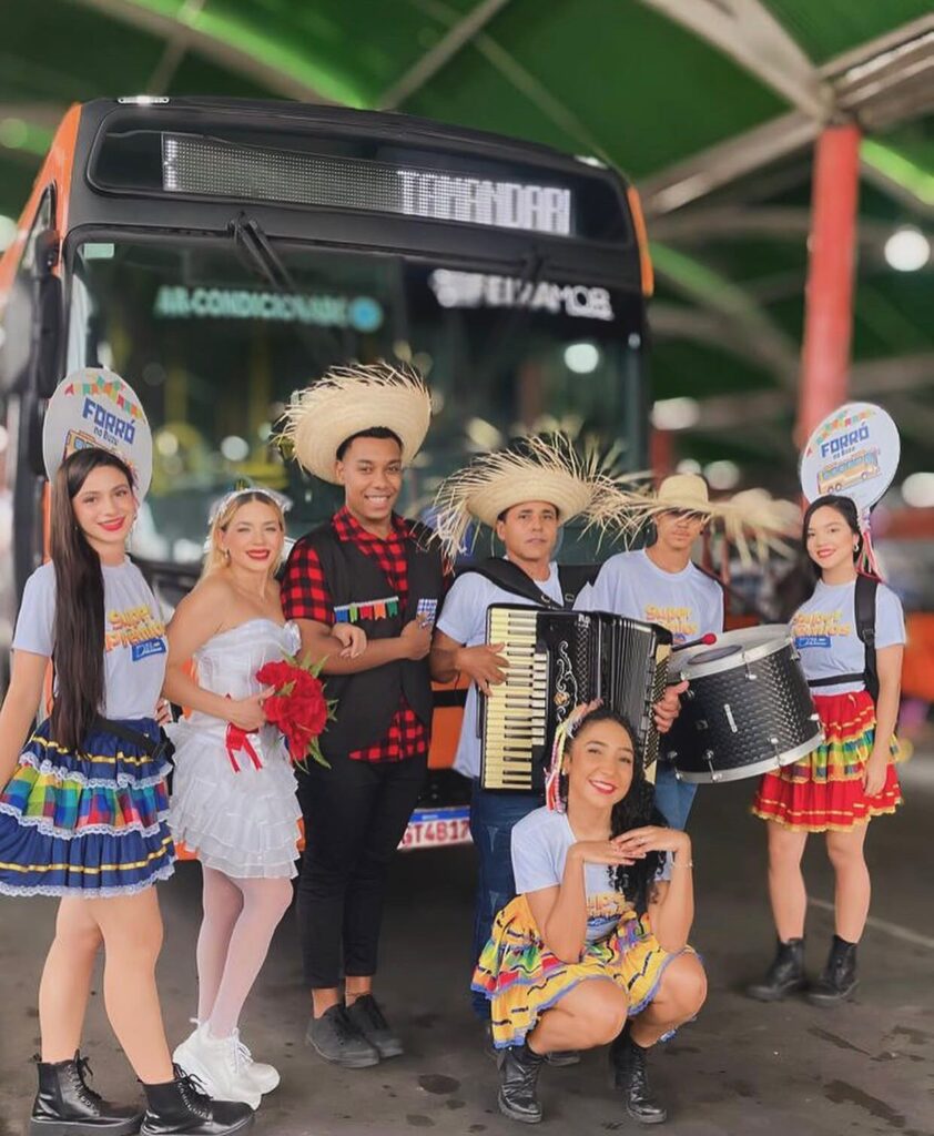 Forró no Buzu anima transporte público de Feira de Santana a partir desta quinta (11)