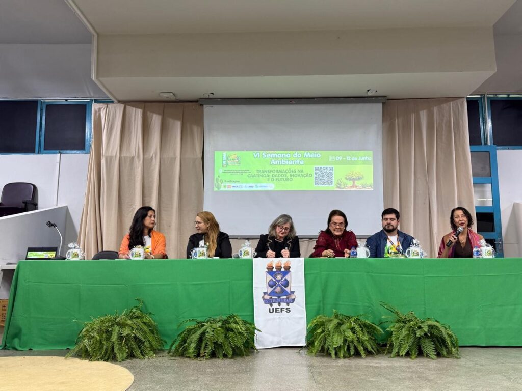 UEFS debate futuro da Caatinga e fortalecimento das políticas ambientais durante Semana do Meio Ambiente