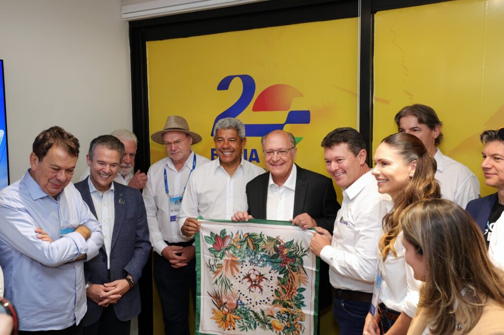 Vice-presidente Alckmin e Governador Jerônimo participam da abertura oficial do 20° Bahia  Farm Show em Luís Eduardo Magalhães